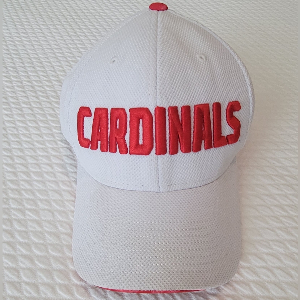 U of L Cardinals Adidas White and Red Cap
